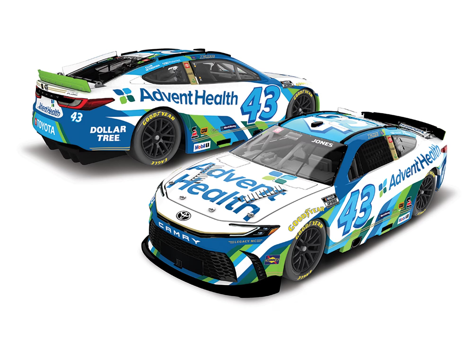 2026 AdventHealth 1:24 Diecast – Erik Jones Racing