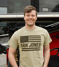 ERIK JONES AMERICAN FLAG TEE