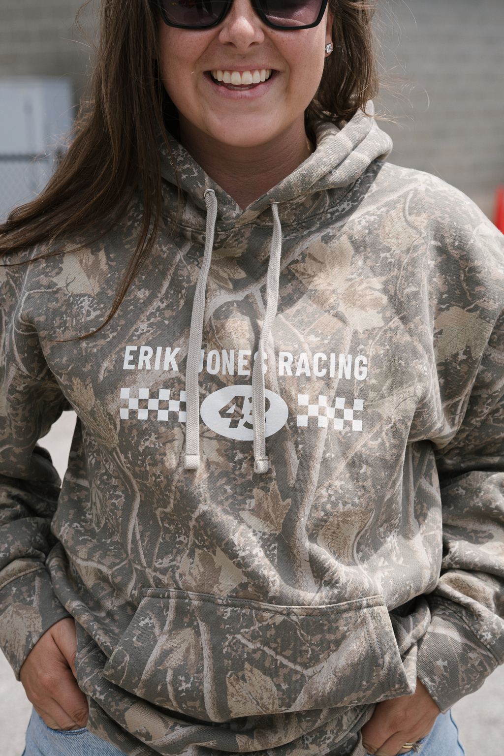 Camo No. 43 Badge Hoodie