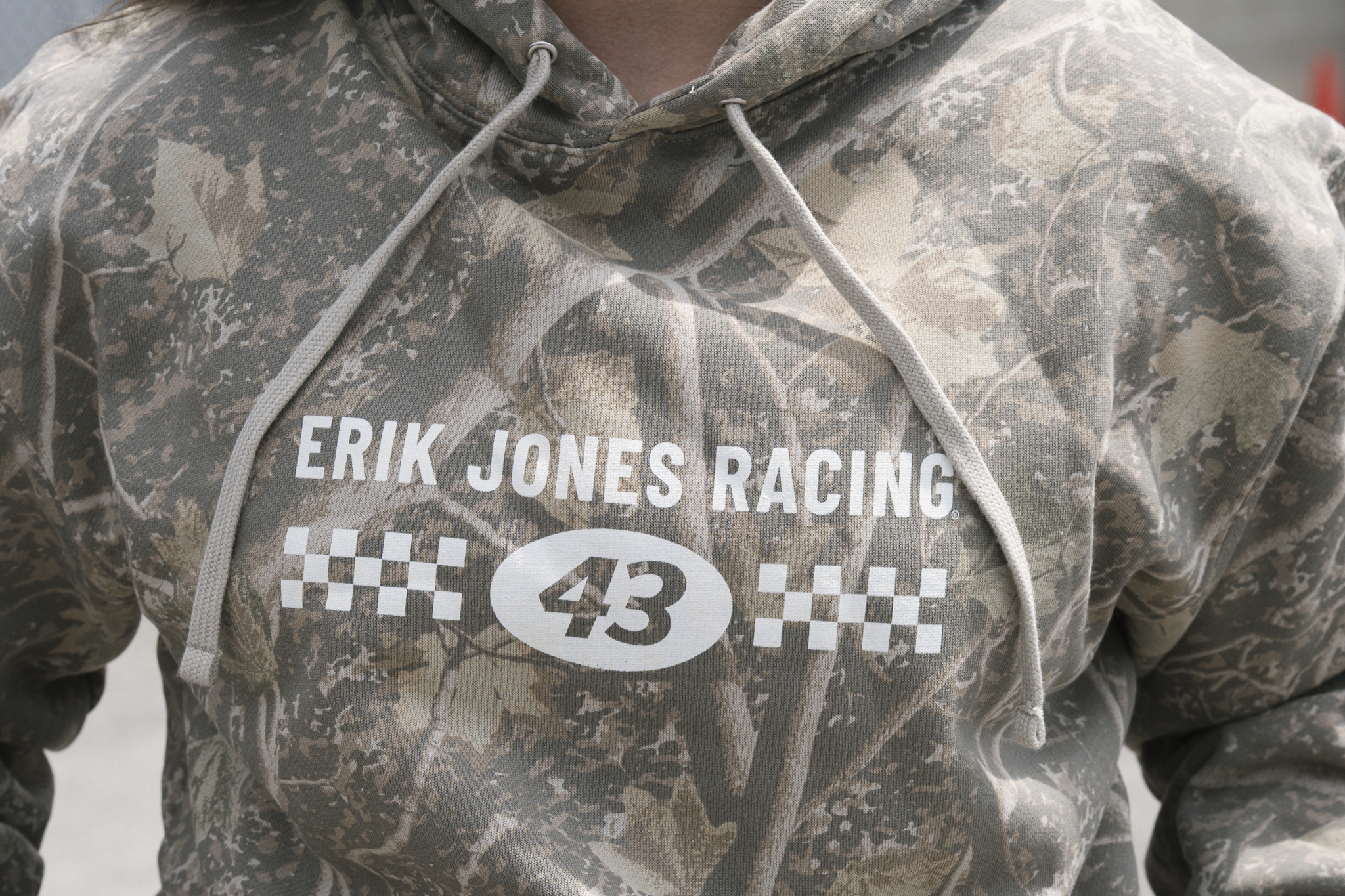 Camo No. 43 Badge Hoodie